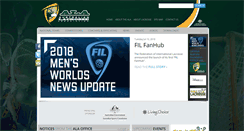 Desktop Screenshot of lacrosse.com.au